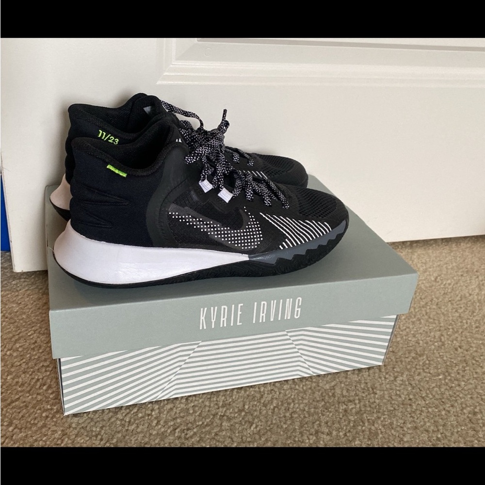 Nike Kyrie Irving Black and White Sneakers